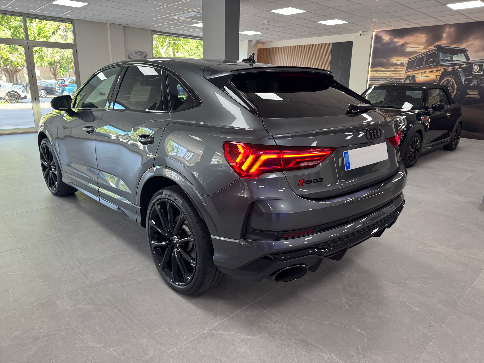 Luxury Car Rental Ibiza Audi RSQ3 Side