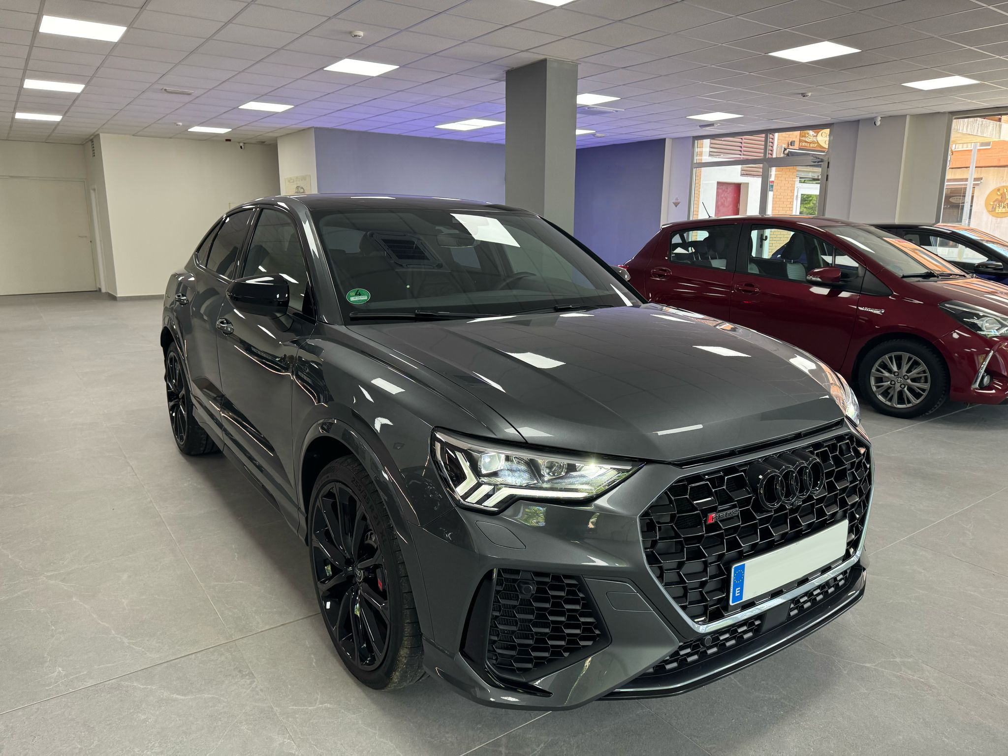 Luxury Car Rental Ibiza Audi RSQ3 Frontal