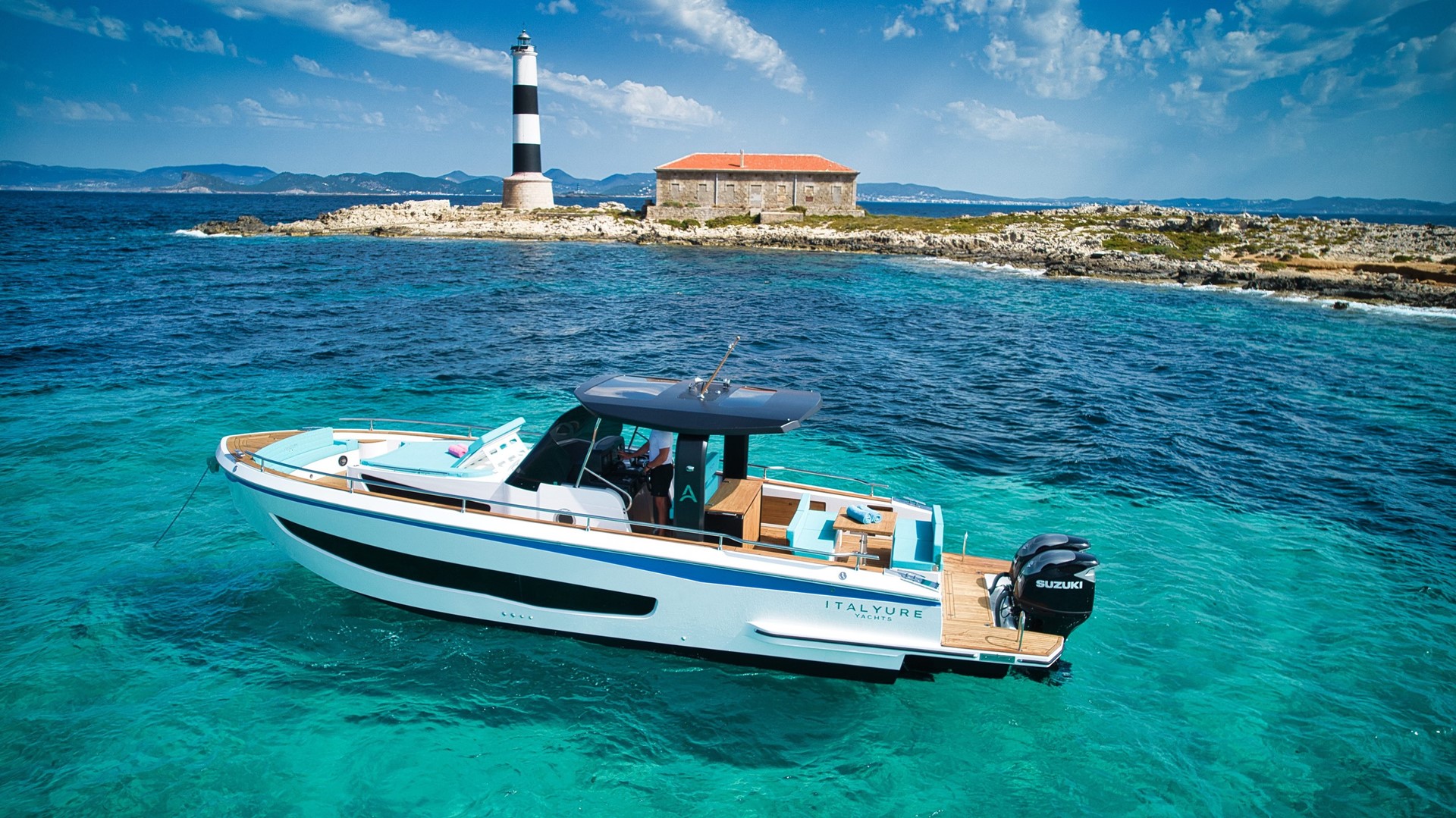Ibiza Yacht Charter CRAM Italyure 40 Sea Espalmador