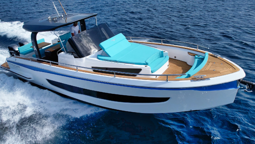Ibiza Yacht Charter CRAM Italyure 40 Marina Botafoc Solarium